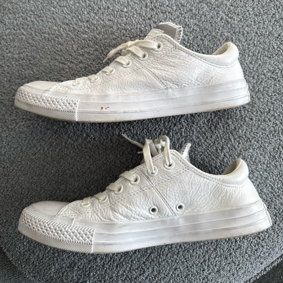 Converse All Star Leather Low Top Sneakers - Picture 3 of 7